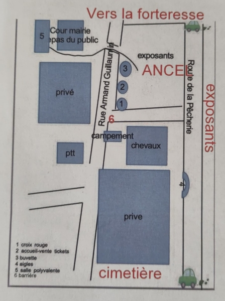 Plan de la médiavale Crozant 2025 Plan de la médiavale Crozant 2025