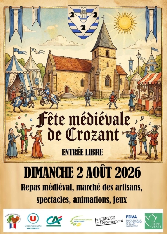 Médiévale 2026 à Crozant
